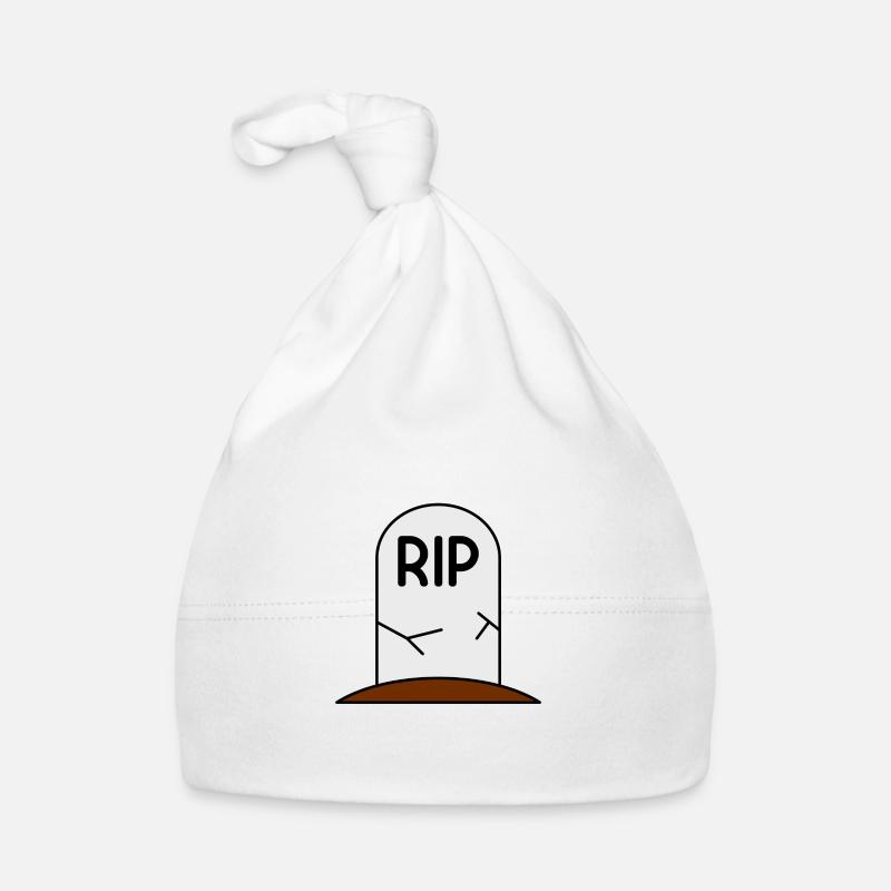 Tombstone RIP tomba della morte Cappellino ecologico per neonato