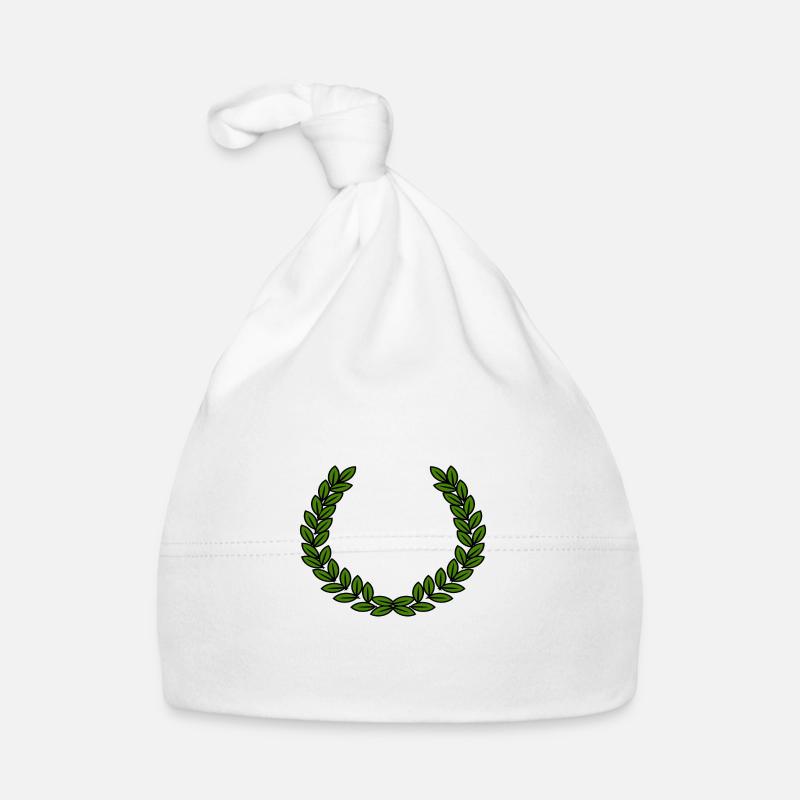 couronne de laurier Bonnet bio Bébé
