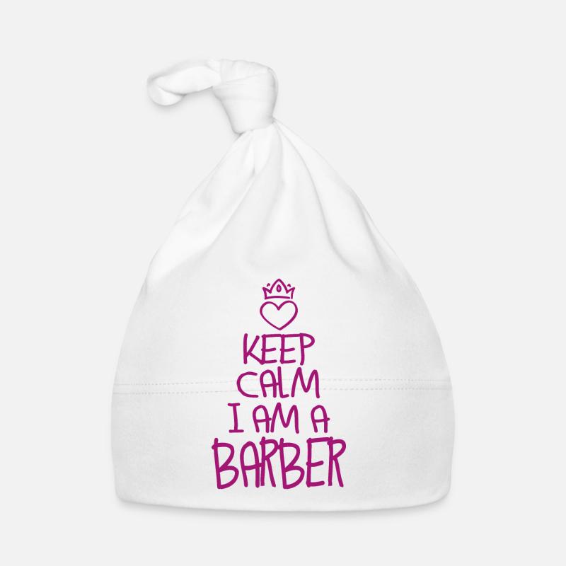 Gardez calmer Barbier cool Barbier Cadeau Bonnet bio Bébé