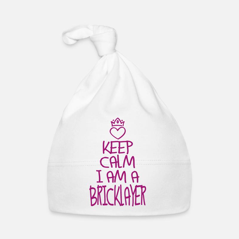 Keep Calm Mason Cool Mason Gift Organic Baby Cap