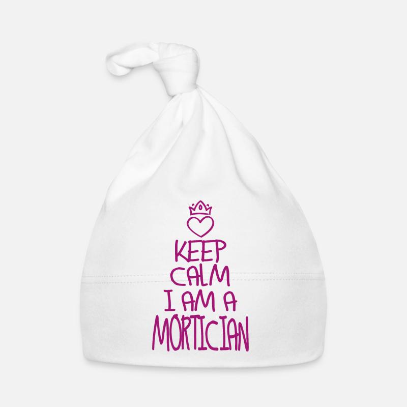 Keep Calm Bestatter Baby Bio-Mütze