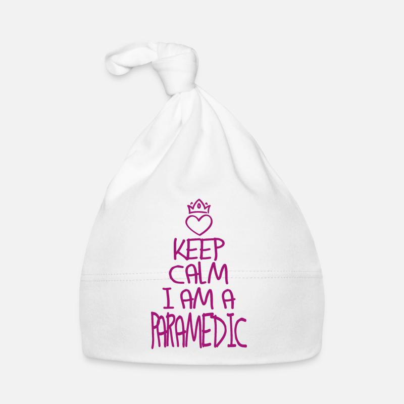 Keep Calm Sanitäter cool Baby Bio-Mütze