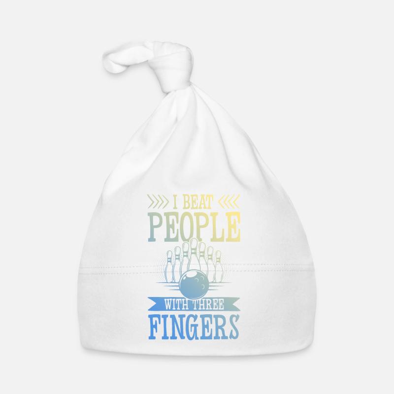 Bowling drôle de dicton Bonnet bio Bébé