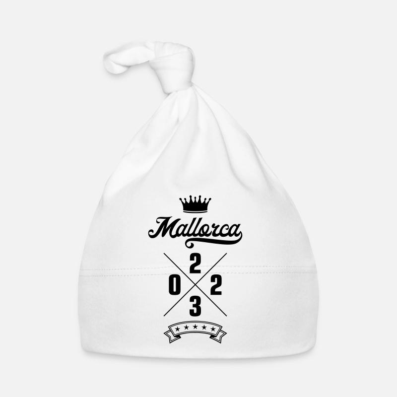 Mallorca 2023 Baby Bio-Mütze