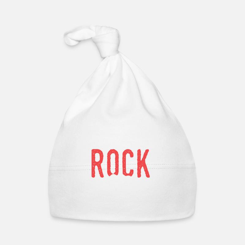 Citation de musique rock Bonnet bio Bébé