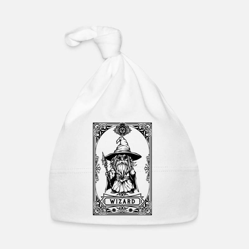 Zauberer RPG Tarot Karte Chibi Baby Bio-Mütze