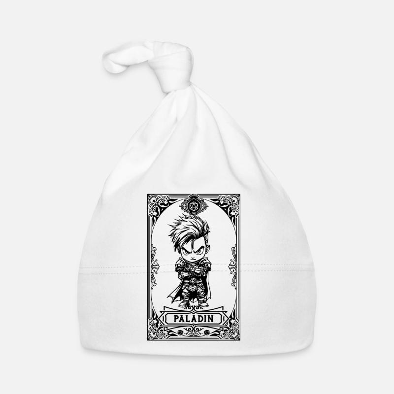 Paladin RPG Tarot Card chibi Bonnet bio Bébé