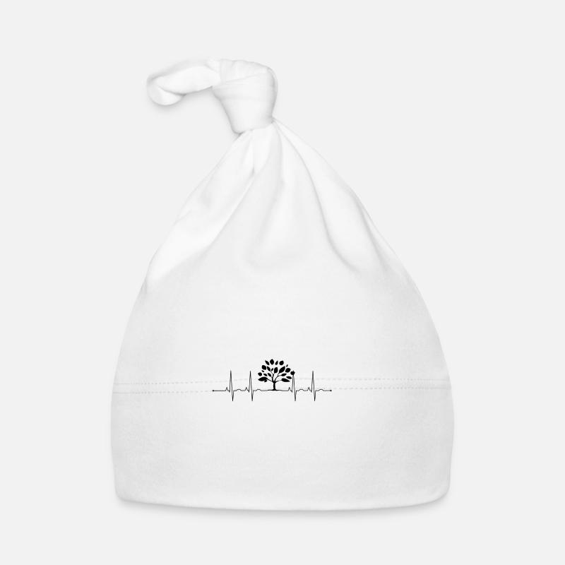 Arbre de battement de coeur Bonnet bio Bébé