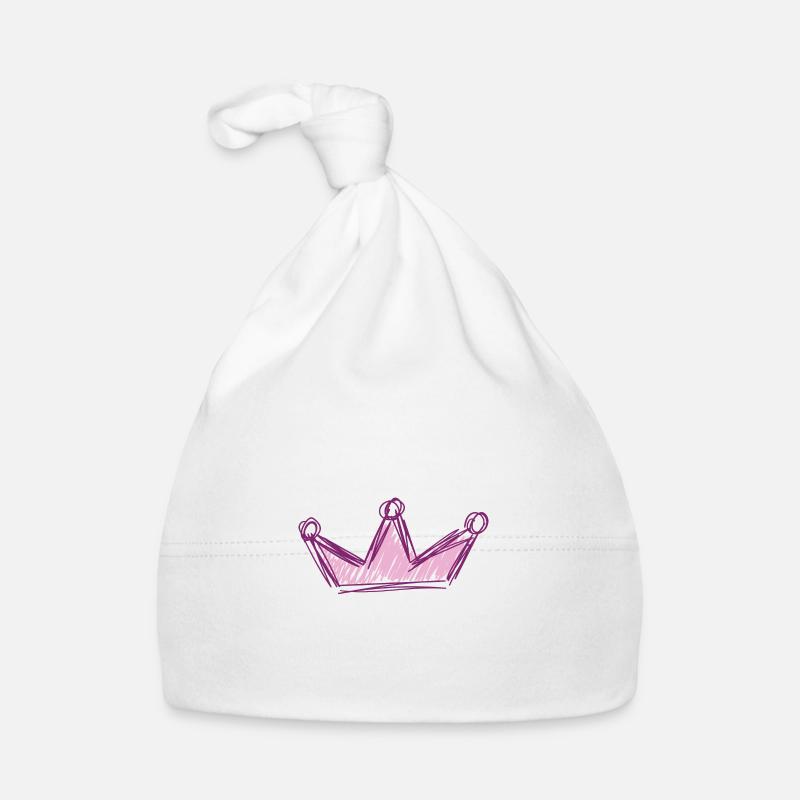 Reine Couronne Mignon Bonnet bio Bébé