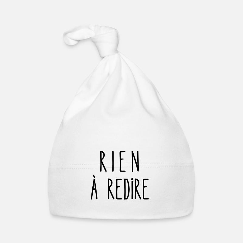 rien à redire Bonnet bio Bébé