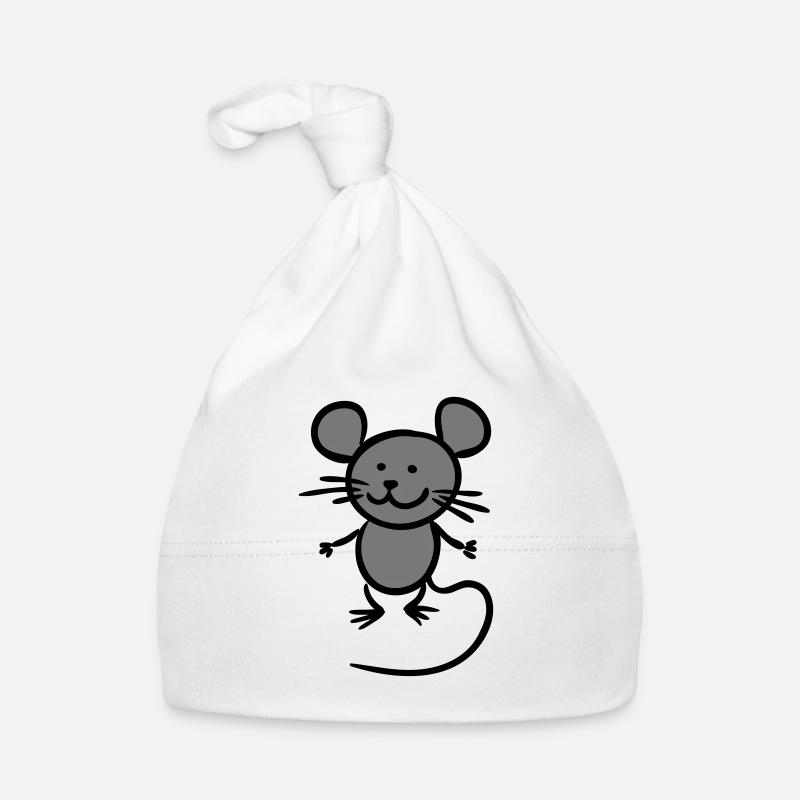 Maus Baby Bio-Mütze