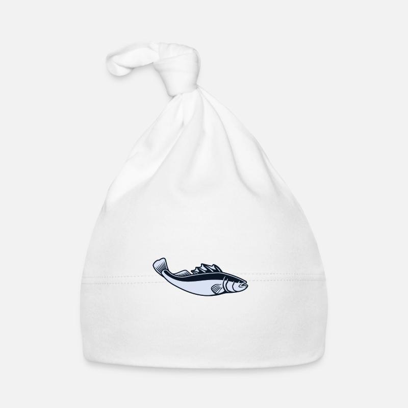 Großer Fisch Baby Bio-Mütze