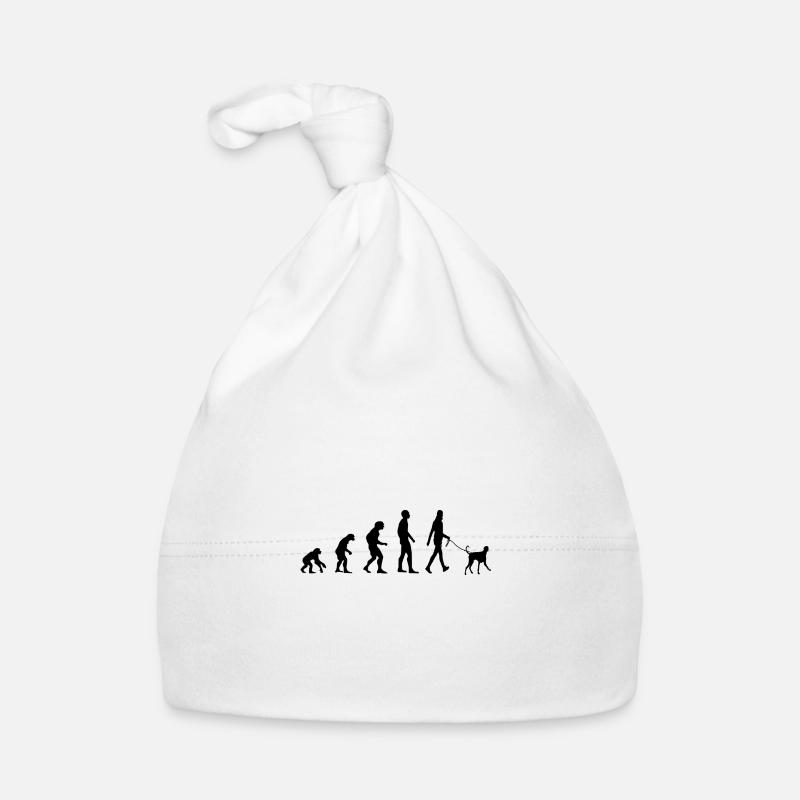 Dog owner dog evolution Organic Baby Cap