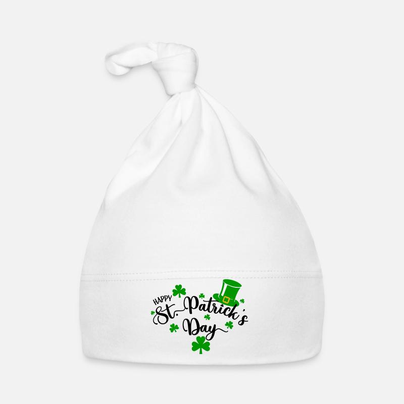 Joyeuse journée de la Saint-Patrick! Bonnet bio Bébé