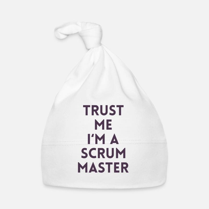 Trust me I'm a scrum master gift computer code Organic Baby Cap