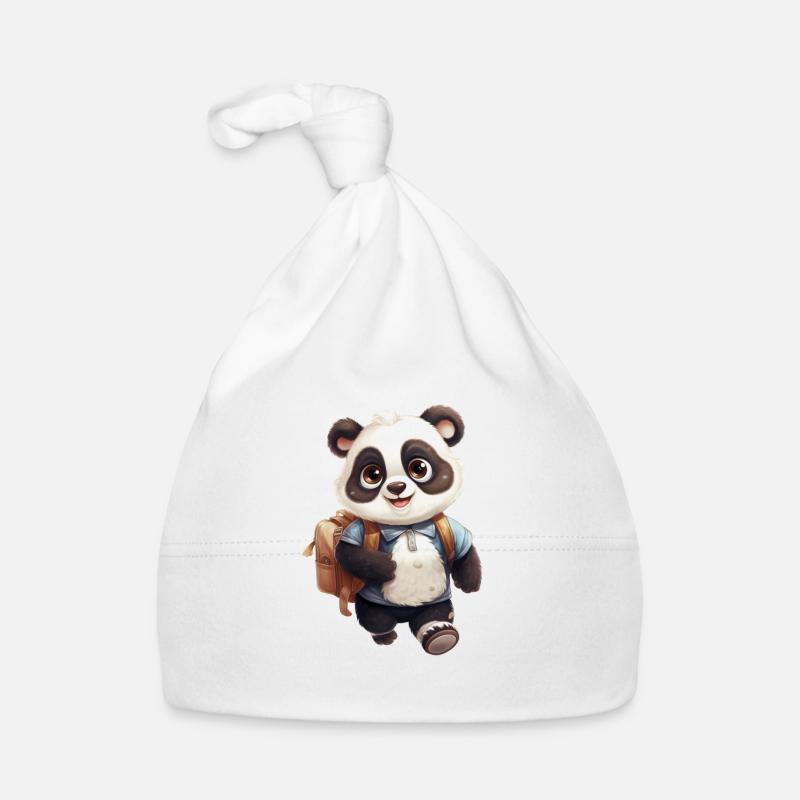 Panda Moritz Bonnet bio Bébé