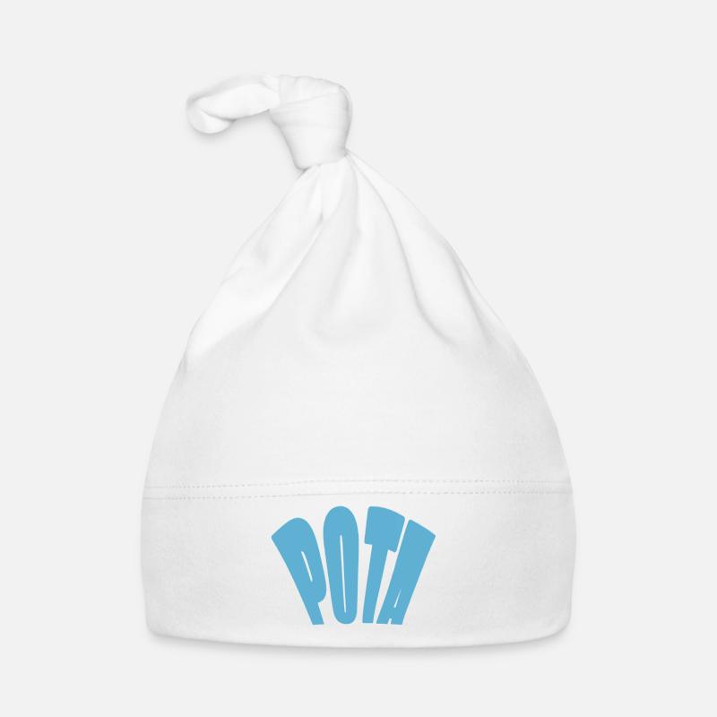Prune - Bonnet bio Bébé - blanc