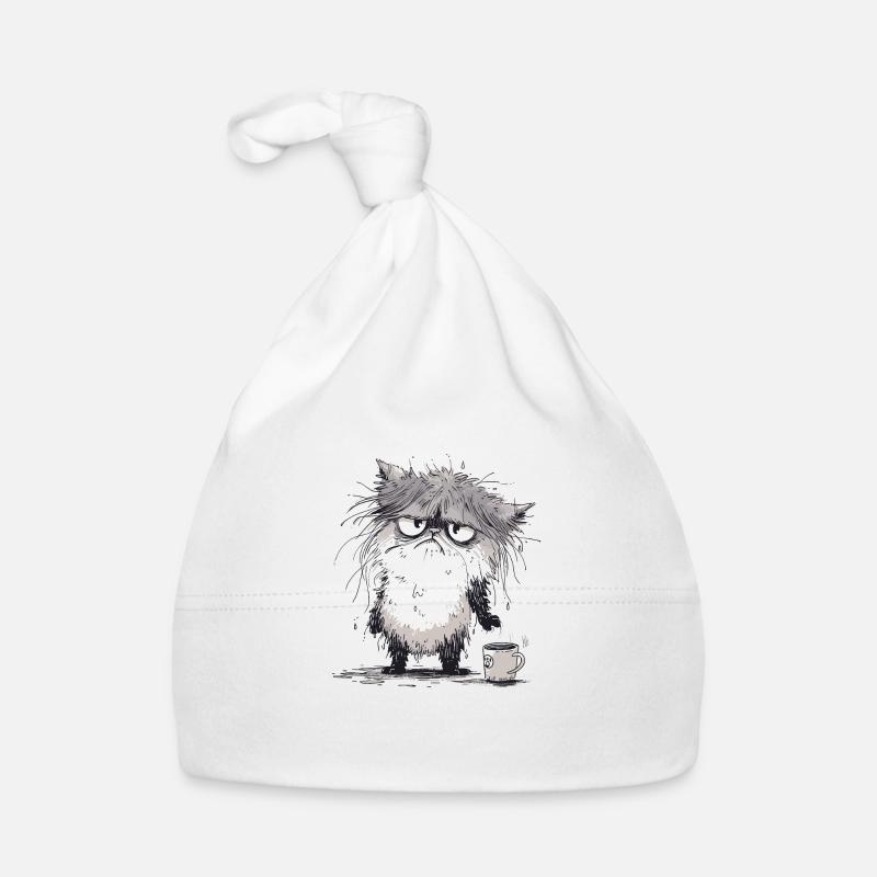 Grantige Katze Organic Baby Cap