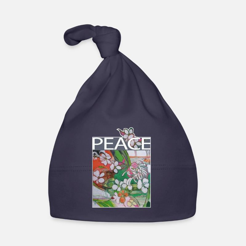 Frieden / Peace Organic Baby Cap