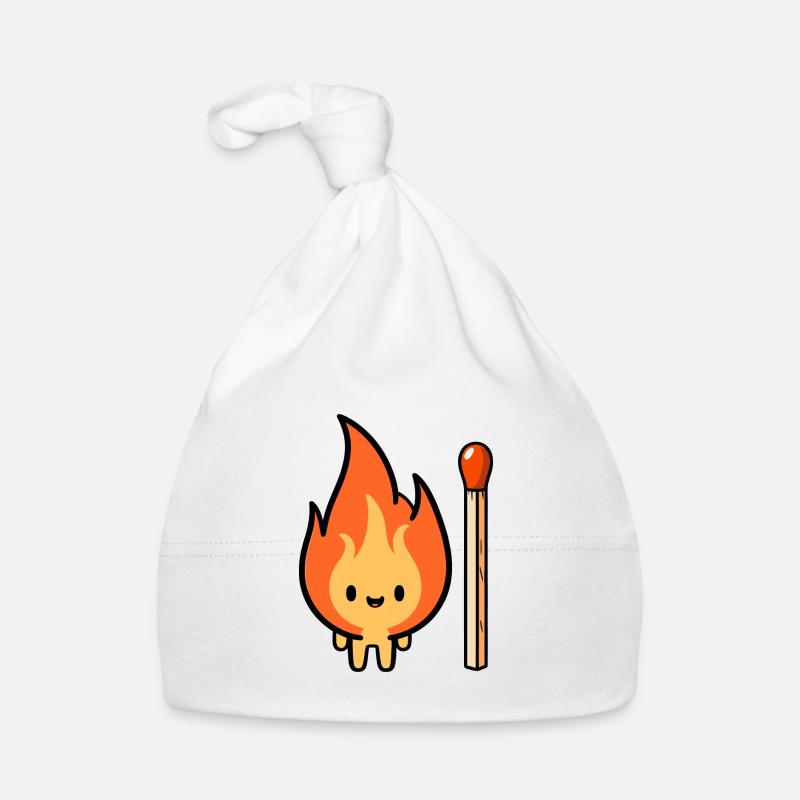 Brannvesenet Fire Devil Fire Head fyrstikk Økologisk babys lue