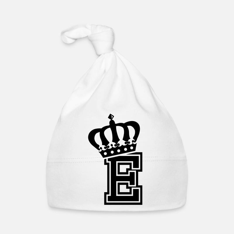 Lettre E Bonnet bio Bébé