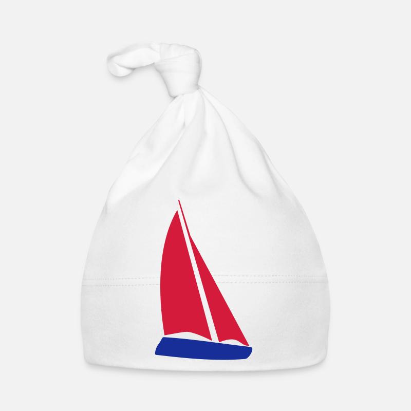 sailboat Organic Baby Cap