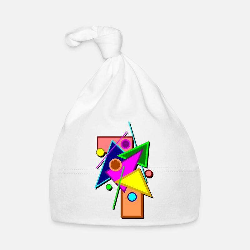 Geometrie Baby Bio-Mütze