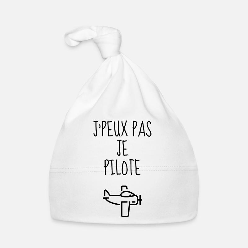 Aircraft Airplane Flugzeug Avion Luftfahrt Pilot Organic Baby Cap