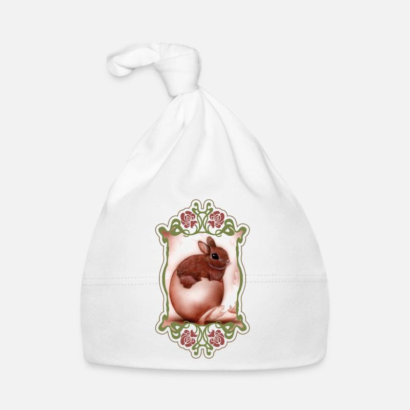Easter Bunny Organic Baby Cap