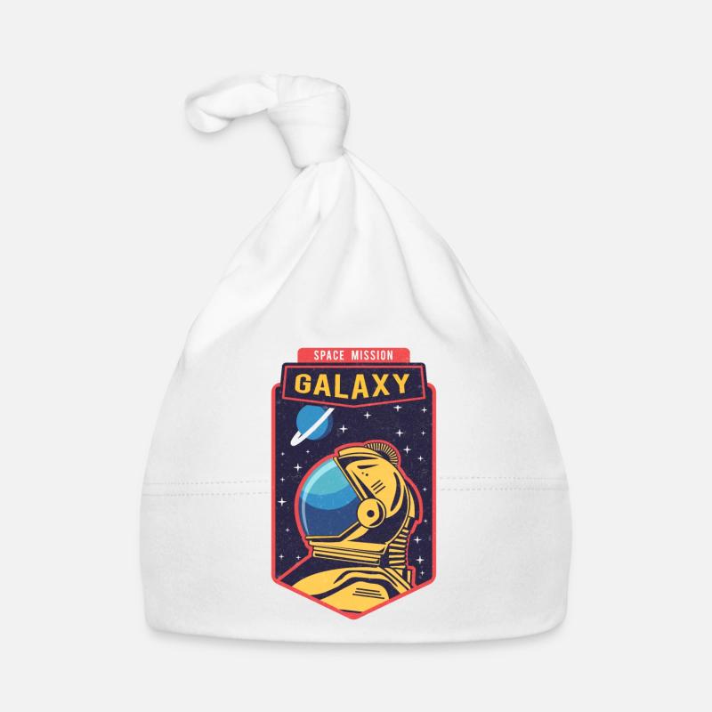 Space Galaxy Graphique Bonnet bio Bébé