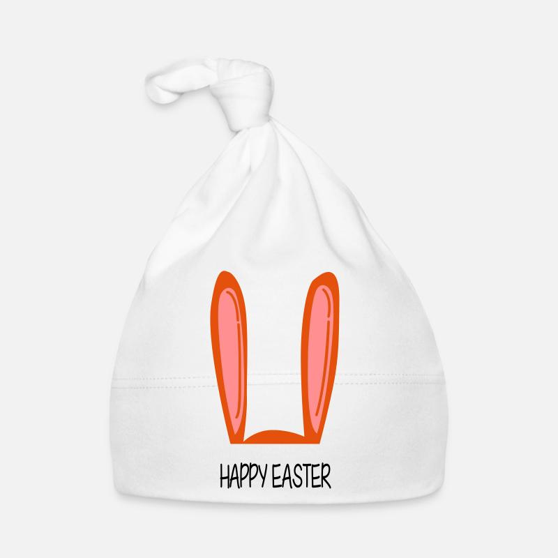 Happy Easter Baby Bio-Mütze