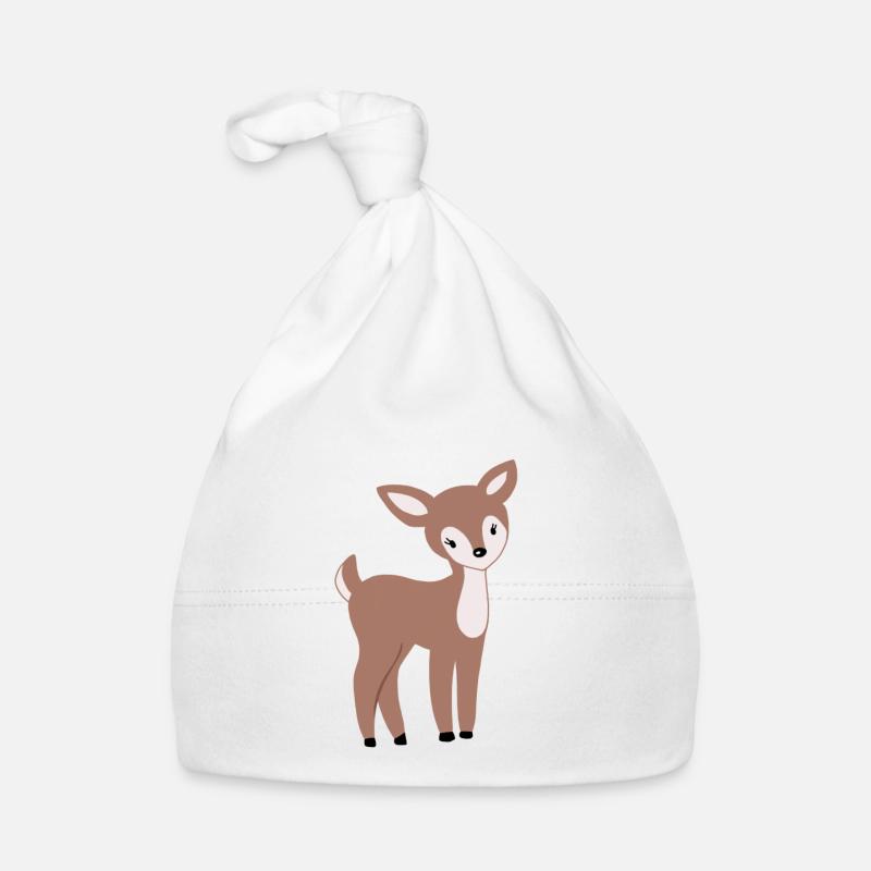 Doux faon Bambi Bonnet bio Bébé