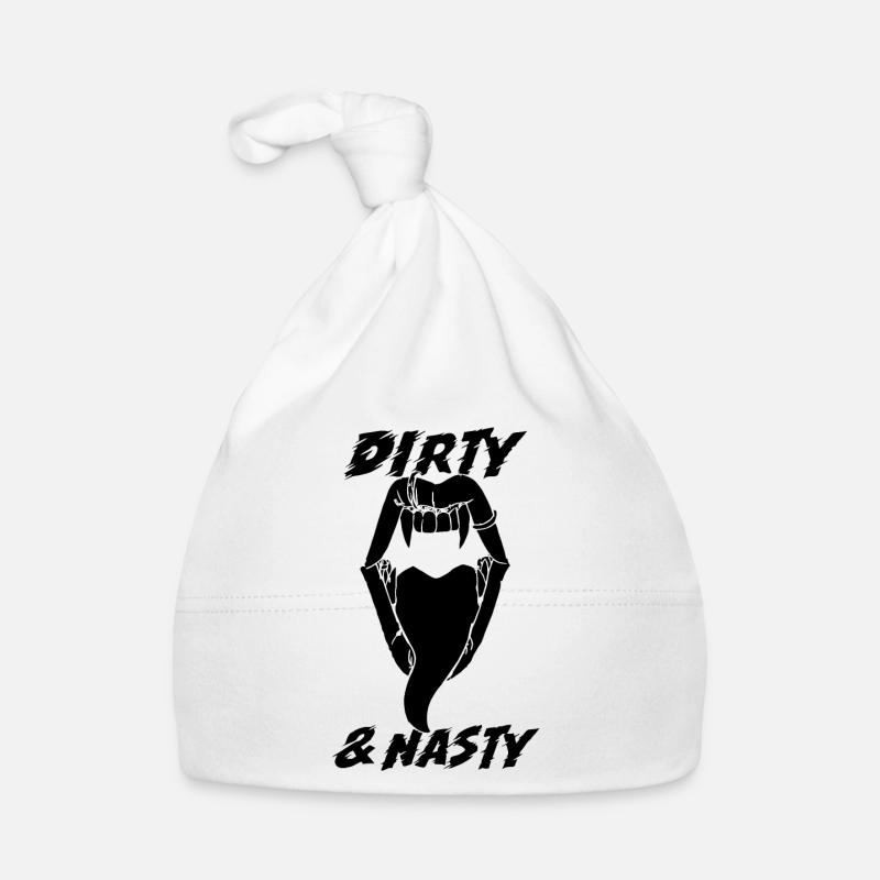 Schmutzig und böse Baby Bio-Mütze