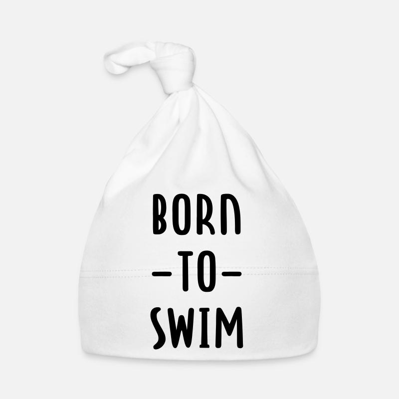 Born to swim Organic Baby Cap