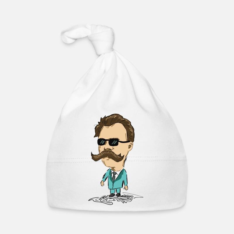 Nietzsche - Bonnet bio Bébé - blanc