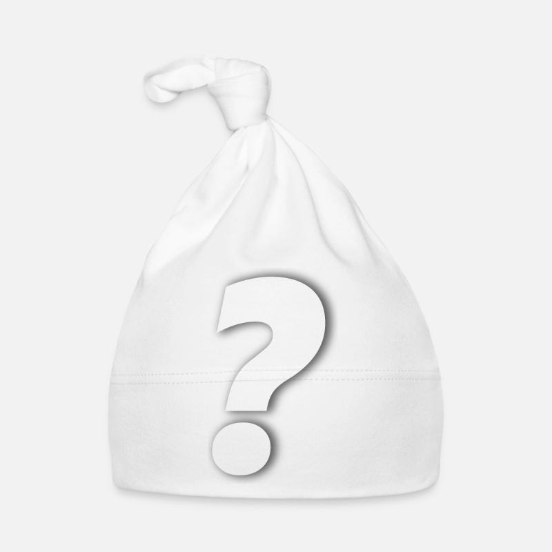 Fragezeichen Baby Bio-Mütze