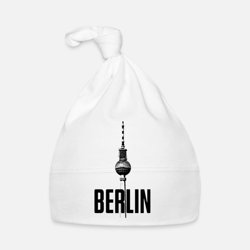 Fernsehturm Berlin Baby Bio-Mütze