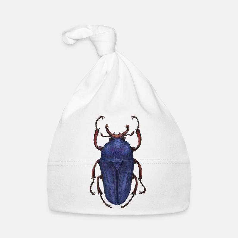 Big Beetle Stag - cerf géant Bonnet bio Bébé