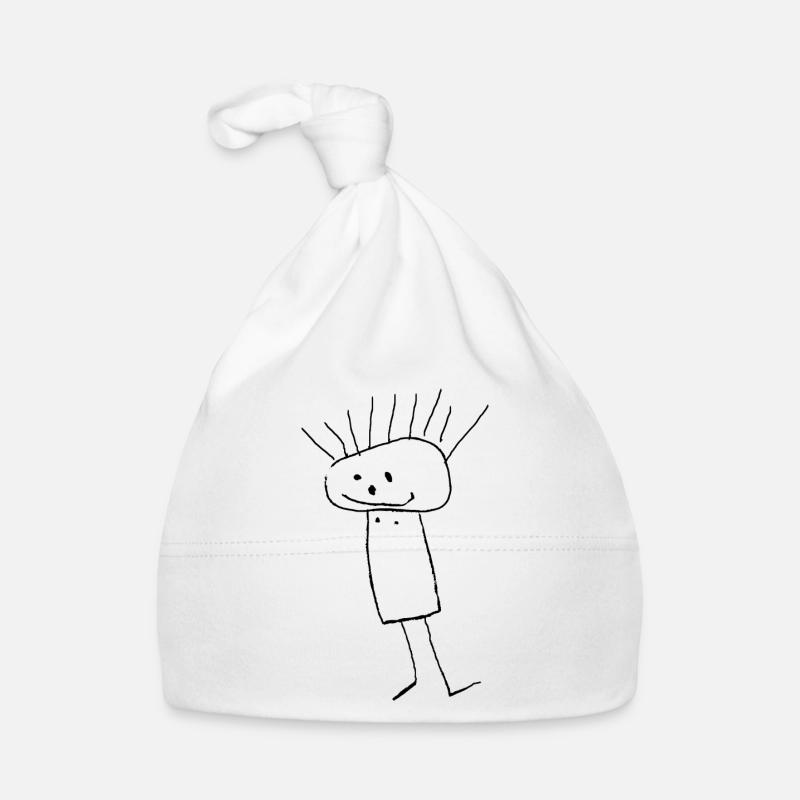 Männchen Baby Bio-Mütze