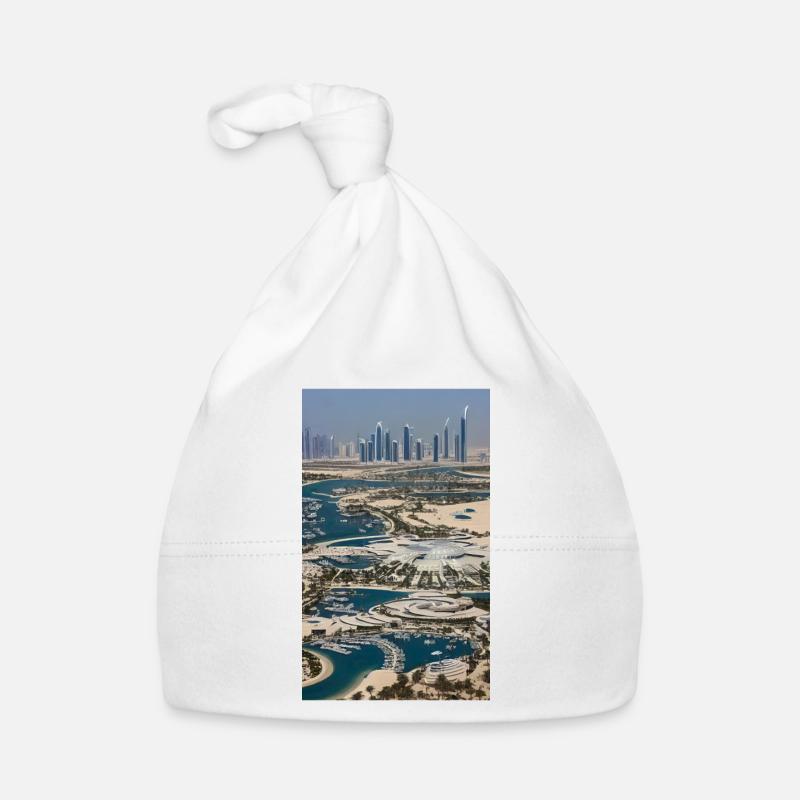 abu dhabi Abou Dabi - Bonnet bio Bébé - blanc
