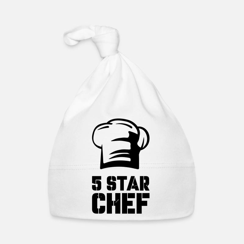 Chef 5 étoiles Bonnet bio Bébé