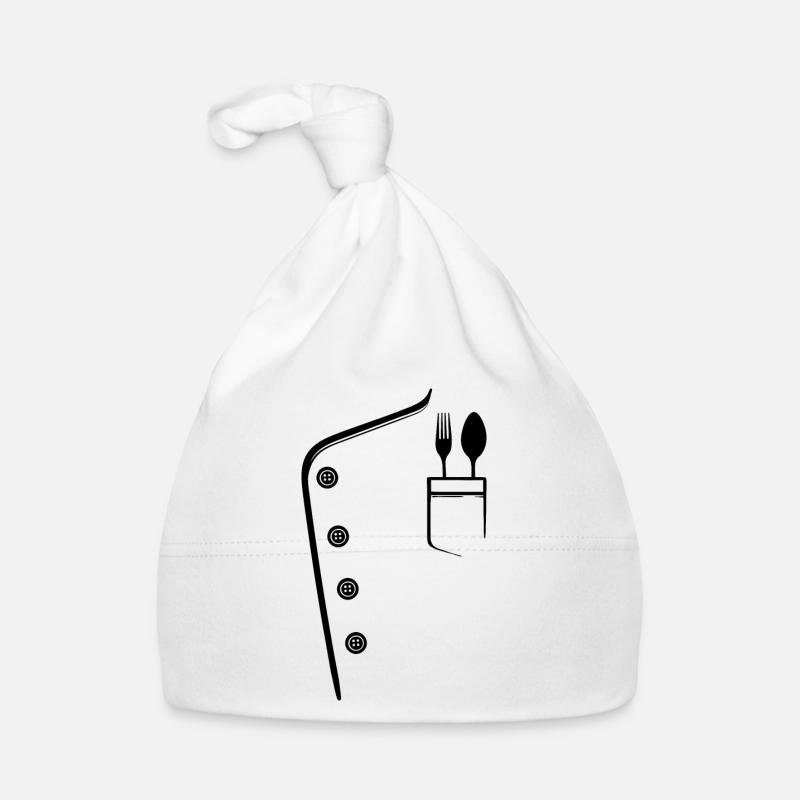 Karriere Chefkoch Beruf Workaholic Vorgesetzter Baby Bio-Mütze