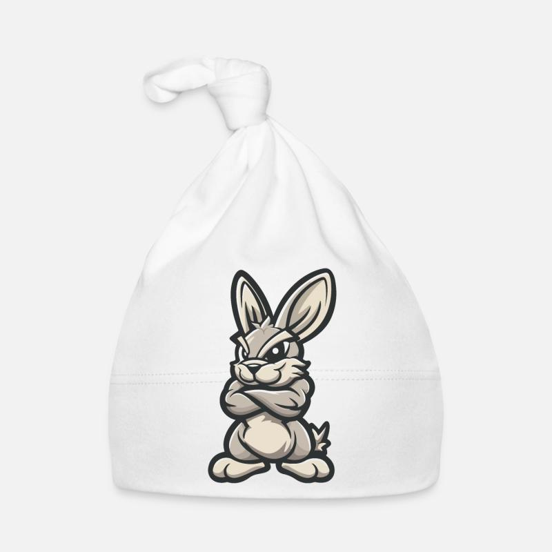 Bande dessinée Hase Rabbit Bonnet bio Bébé