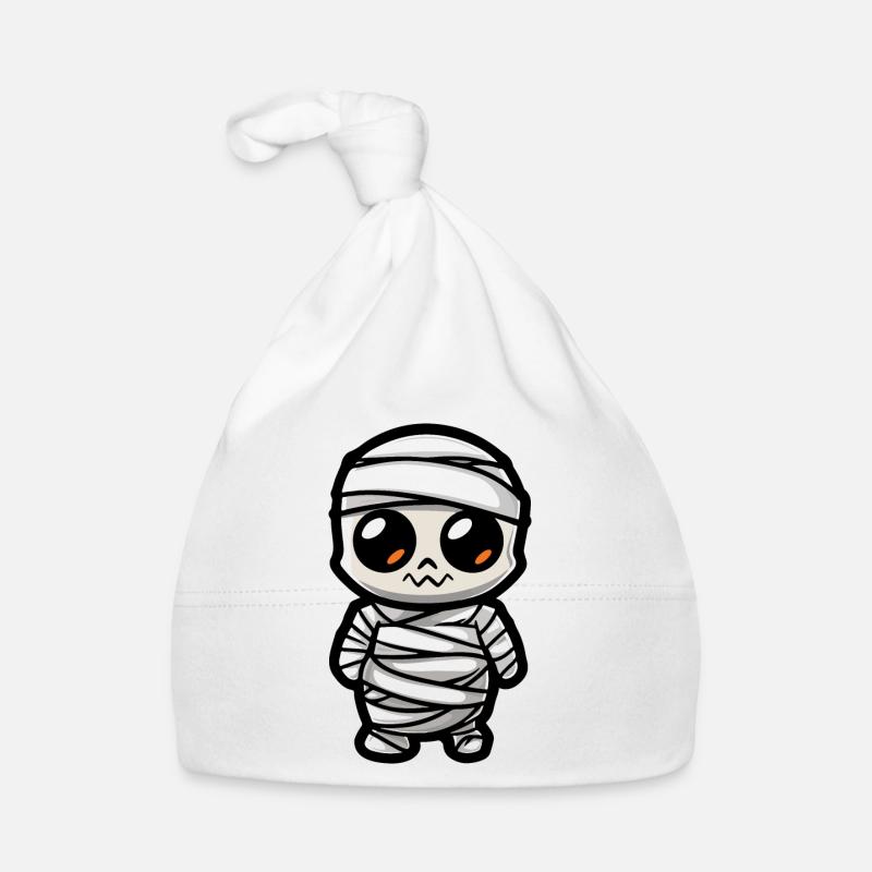 Mumie Halloween Comic Baby Bio-Mütze