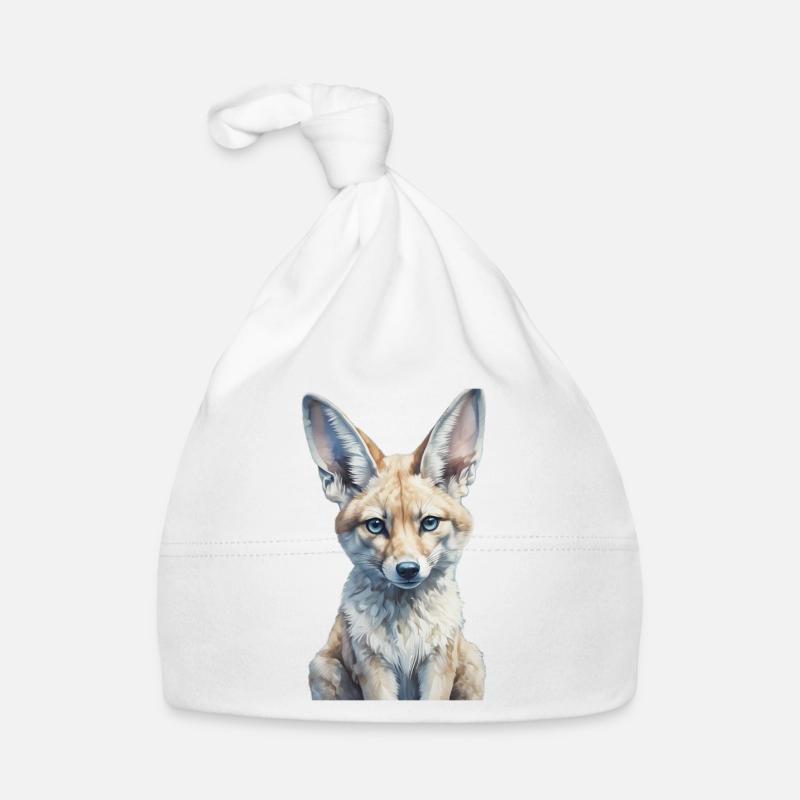 Fennec Fox Baby Bio-Mütze