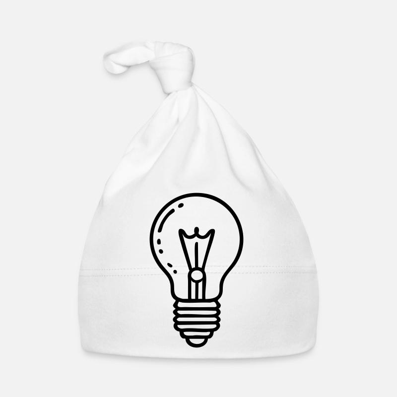 Light Bulb Idea Organic Baby Cap