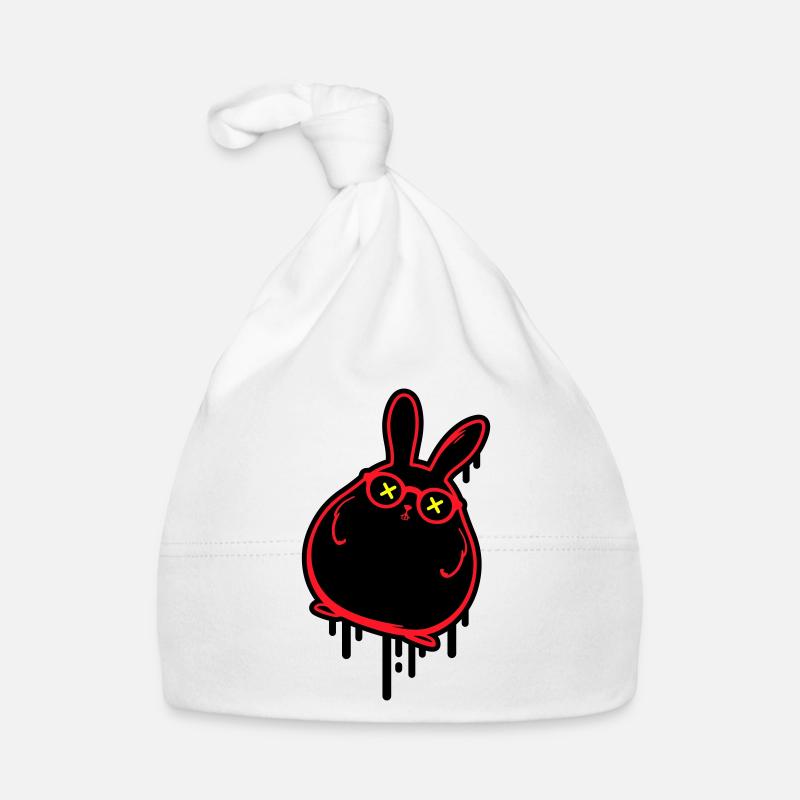 Lapin drôle de Pâques Lapin de Pâques Bonnet bio Bébé