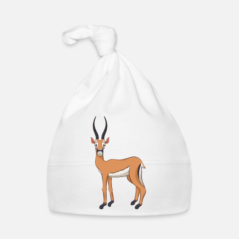 Antilope Baby Bio-Mütze