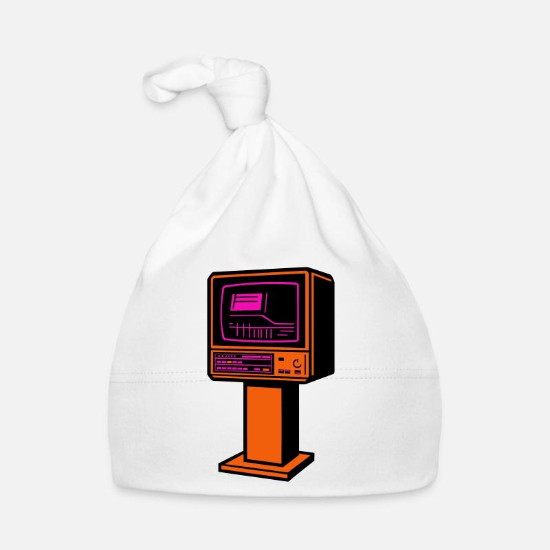 Retro-Future TV Baby Bio-Mütze