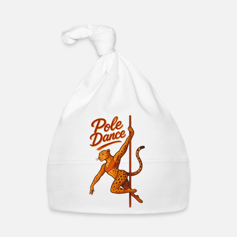 Pole dance Léopard Pole Dancer Cadeau Bonnet bio Bébé